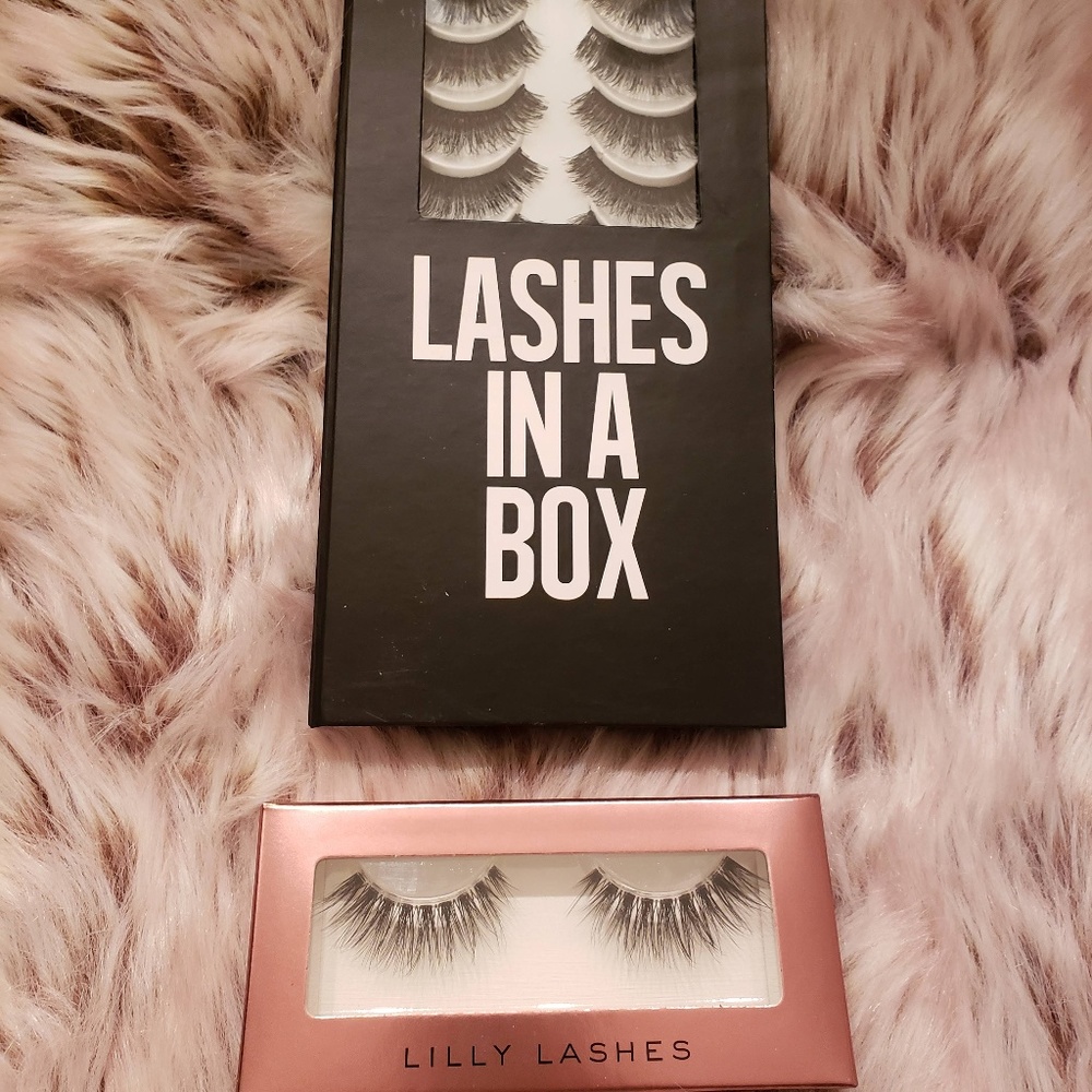 Set of Lashes in a Box and Lilly Lashes- $69.99!